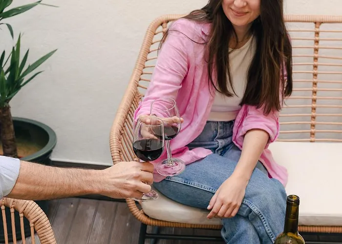 Be Modern & Spacious With A Private Patio! On Bica Funicular Street - Lis Downtown Apartment Lisbon